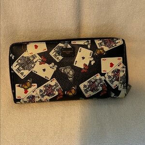 Dolce & Gabbana Playing Card Zip Wallet
Great Condition